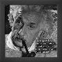 Albert Einstein-null-Lamina Framed Art Print