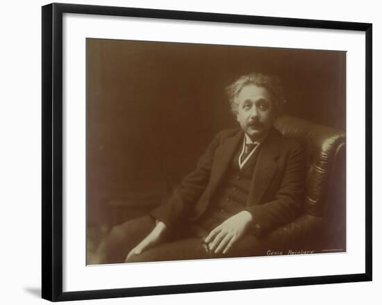 Albert Einstein-Genia Reinberg-Framed Photographic Print