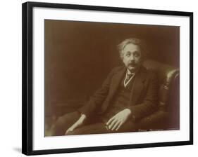 Albert Einstein-Genia Reinberg-Framed Photographic Print