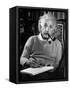 Albert Einstein-null-Framed Stretched Canvas