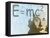 Albert Einstein-Mehau Kulyk-Framed Stretched Canvas