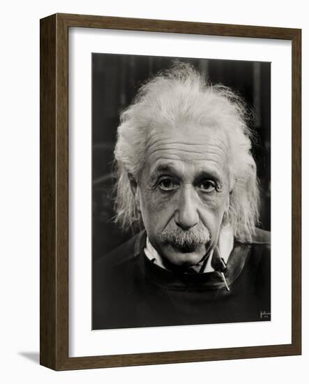 Albert Einstein-null-Framed Premium Photographic Print