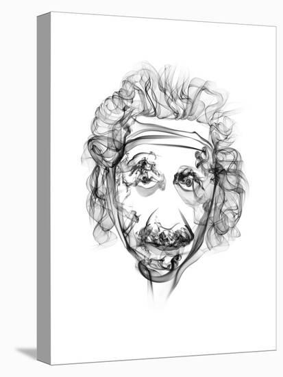 Albert Einstein-Octavian Mielu-Stretched Canvas