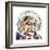 Albert Einstein-Marlene Watson-Framed Giclee Print