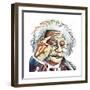 Albert Einstein-Marlene Watson-Framed Giclee Print