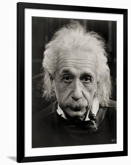 Albert Einstein-null-Framed Photographic Print