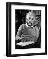 Albert Einstein-null-Framed Photographic Print