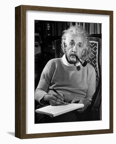 Albert Einstein-null-Framed Photographic Print