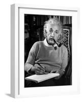 Albert Einstein-null-Framed Photographic Print