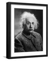 Albert Einstein-null-Framed Photo