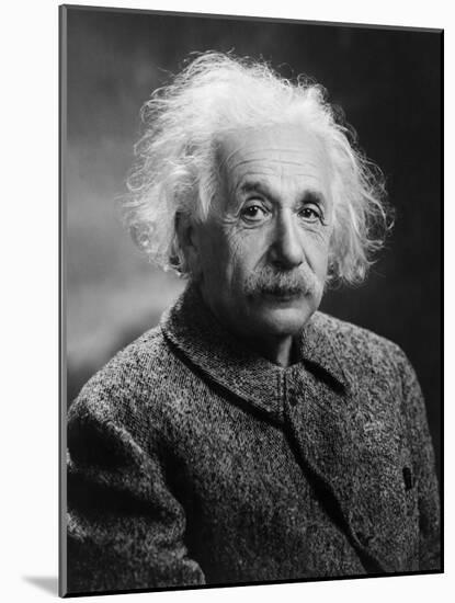 Albert Einstein-null-Mounted Photo