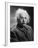 Albert Einstein-null-Framed Photo