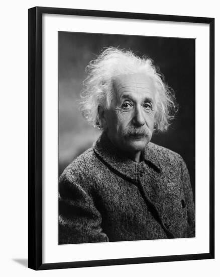 Albert Einstein-null-Framed Photo