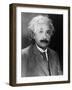 Albert Einstein-null-Framed Art Print