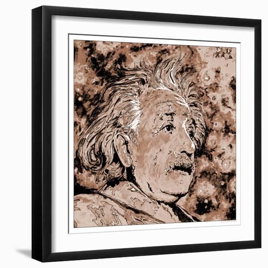 Albert Einstein-Detlev Van Ravenswaay-Framed Photographic Print