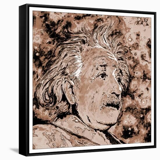 Albert Einstein-Detlev Van Ravenswaay-Framed Stretched Canvas