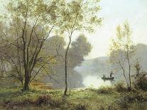 Autumn Evening - Somme Marshes; Soir D'Automne - Marais De La Somme-Albert Gabriel Rigolot-Giclee Print