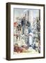 Albert Gayet Archaeological Dig Antinopolis Egypt (Jan 1904)-null-Framed Giclee Print