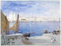 Venice, Cemetery Island (San Michele), 1903-Albert Goodwin-Giclee Print