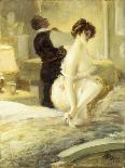 A Massage Session-Albert Guillaume-Giclee Print