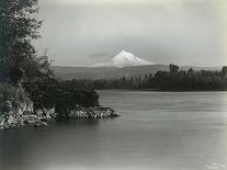 Hood From 40 Miles West-Albert H. Barnes-Stretched Canvas