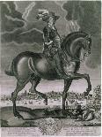 Equestrian Portrait of Oliver Cromwell circa 1655-Albert Haelwegh-Giclee Print