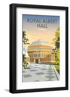 Albert Hall - Dave Thompson Contemporary Travel Print-Dave Thompson-Framed Giclee Print