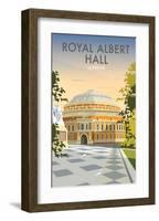 Albert Hall - Dave Thompson Contemporary Travel Print-Dave Thompson-Framed Giclee Print