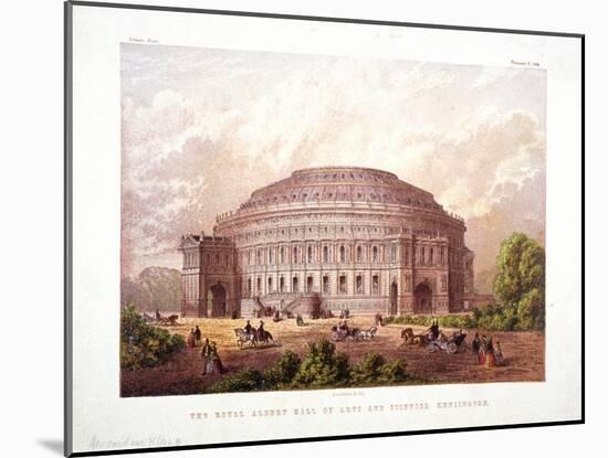 Albert Hall, Kensington, London, 1868-Kronheim & Co-Mounted Giclee Print