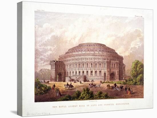 Albert Hall, Kensington, London, 1868-Kronheim & Co-Stretched Canvas