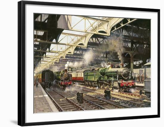 Albert Hall, Snow Hill Station-Terence Cuneo-Framed Premium Giclee Print