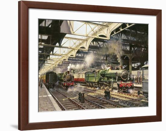 Albert Hall, Snow Hill Station-Terence Cuneo-Framed Premium Giclee Print