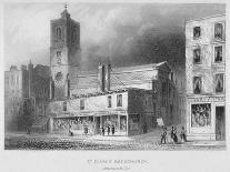 View of St Dionis Backchurch from Fenchurch Street, City of London, 1847-Albert Henry Payne-Giclee Print