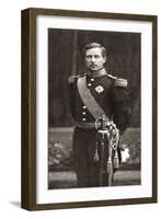 Albert I (1875-193), King of the Belgians from 1909, in Military Uniform-null-Framed Giclee Print