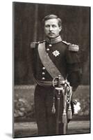 Albert I (1875-193), King of the Belgians from 1909, in Military Uniform-null-Mounted Giclee Print