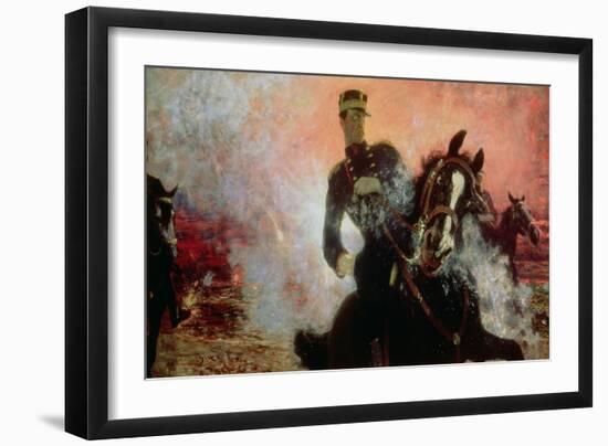 Albert I (1875-1934) King of the Belgians in the First World War, 1914-Ilya Efimovich Repin-Framed Premium Giclee Print