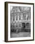 Albert I of Belgium and French President Poincare Meet in Veurne, Belgium, 1 November 1914-null-Framed Giclee Print