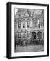 Albert I of Belgium and French President Poincare Meet in Veurne, Belgium, 1 November 1914-null-Framed Giclee Print