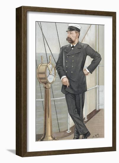 Albert I, Prince of Monaco (1848-192), Amateur Oceanographer, 1900-Spy-Framed Giclee Print