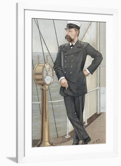 Albert I, Prince of Monaco (1848-192), Amateur Oceanographer, 1900-Spy-Framed Giclee Print