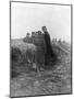 Albert I, the Third King of the Belgians, Visiting the Trenches of Avecapelle, Belgium, 1915-null-Mounted Giclee Print