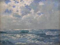 Incoming Tide-Albert Julius Olsson-Framed Stretched Canvas