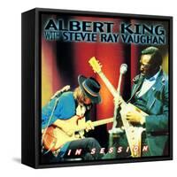 Albert King with Stevie Ray Vaughan - In Session-null-Framed Stretched Canvas