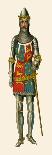English Costume 1500-1550-Albert Kretschmer-Framed Giclee Print