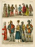 English Costume 1450-1500-Albert Kretschmer-Giclee Print