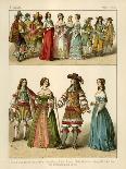 French Costumes 1600-1670-Albert Kretschmer-Giclee Print