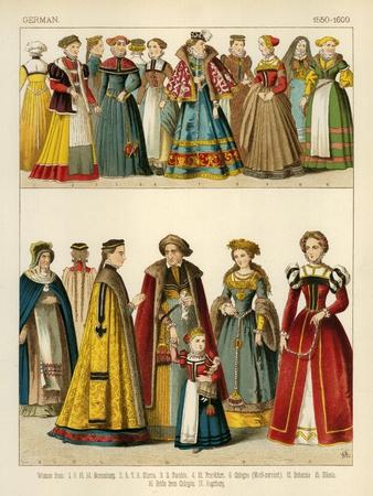 German Costume 1550-1600