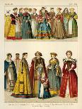 French Costumes 1600-1670-Albert Kretschmer-Giclee Print