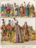 French Costumes 1600-1670-Albert Kretschmer-Giclee Print