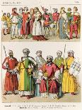 German Costume 1550-1600-Albert Kretschmer-Giclee Print